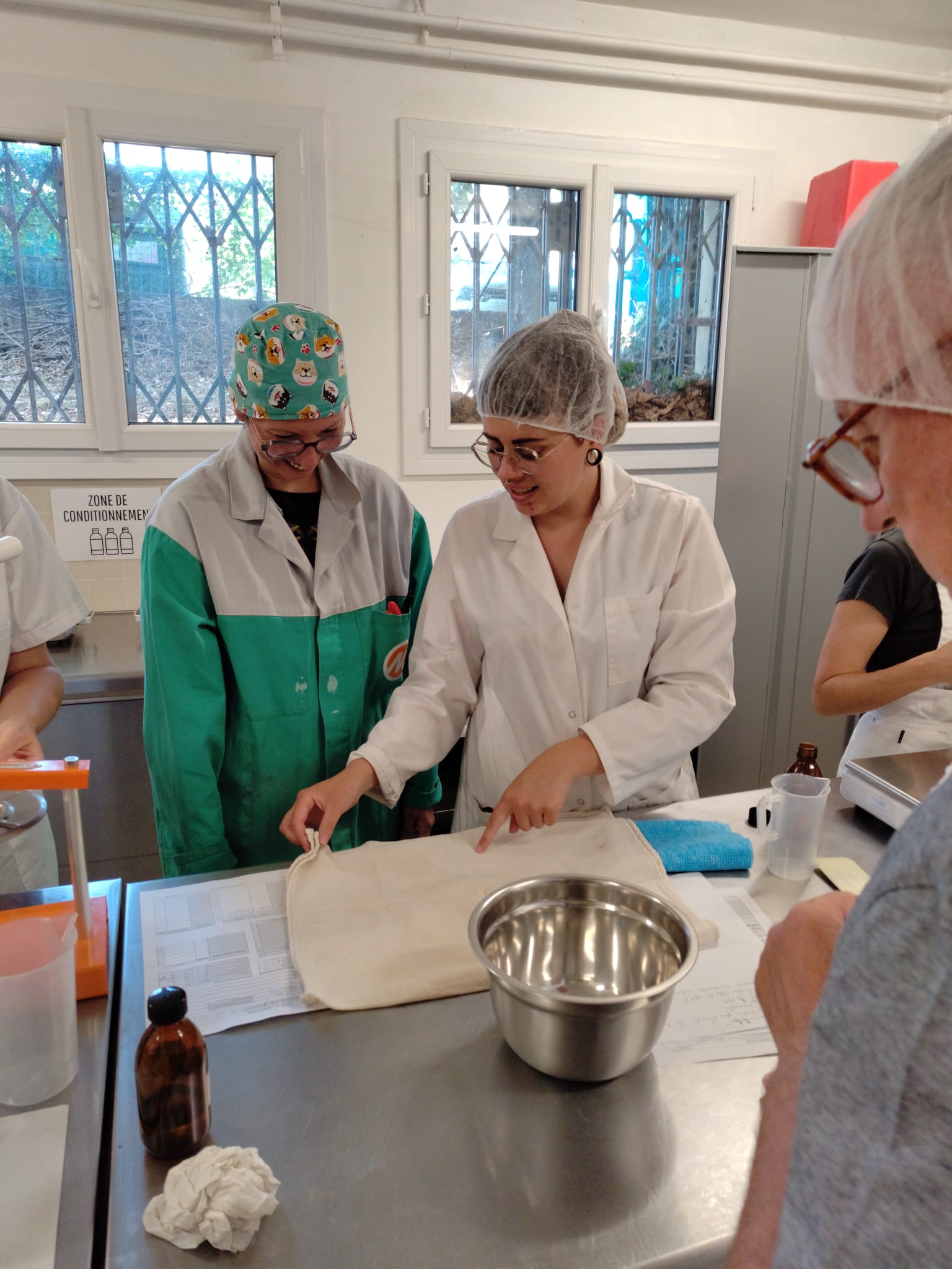 Juliette au laboratoire - Formation